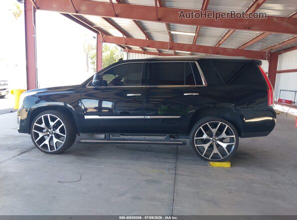 1GYS4DKJ2HR299390 2017 CADILLAC ESCALADE Black Widok wnętrza 360 stopni