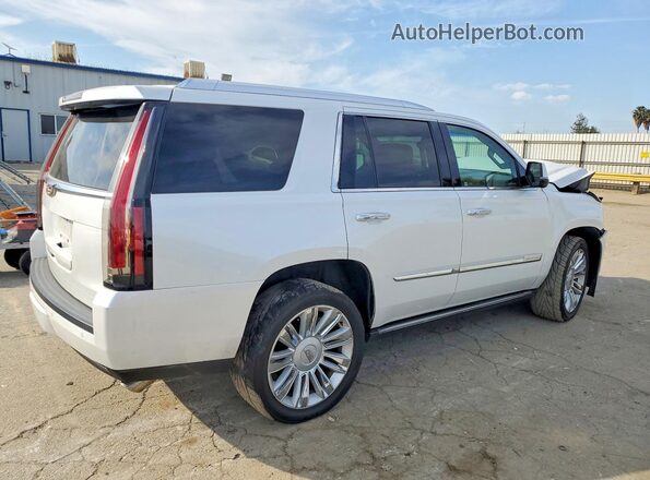 1GYS4DKJ3GR338390 2016 CADILLAC ESCALADE Белый Задняя правая четверть