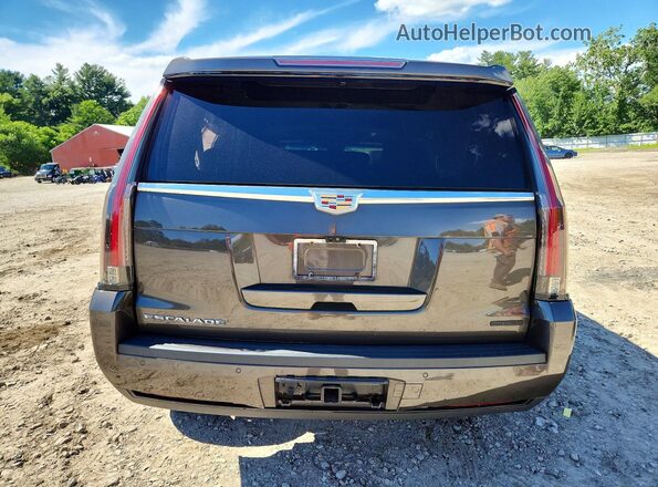 1GYS4DKJ4LR102602 2020 CADILLAC ESCALADE Charcoal Vista trasera