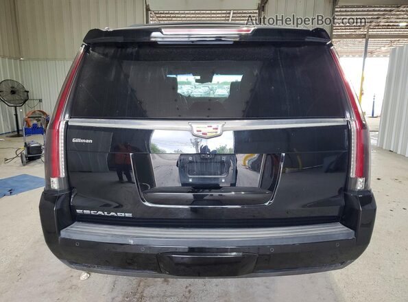 1GYS4DKJ5JR206237 2018 CADILLAC ESCALADE Black Հետևի տեսք