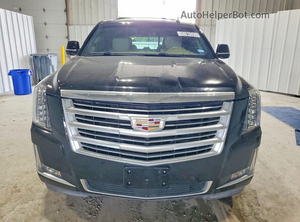 1GYS4DKJ5JR206237 2018 CADILLAC ESCALADE Black Դիմացի տեսք