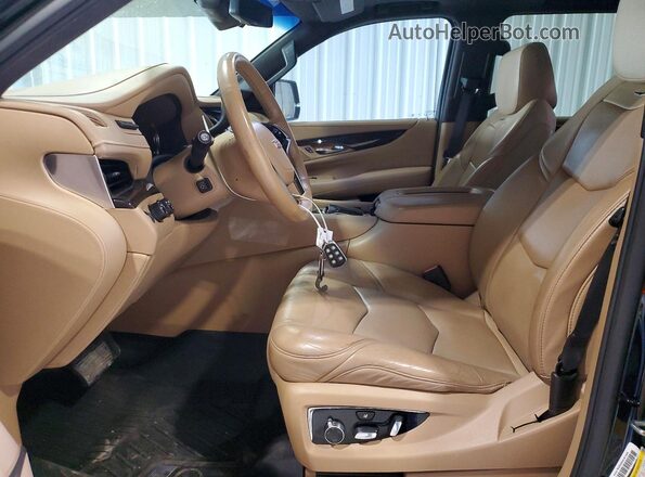 1GYS4DKJ5JR206237 2018 CADILLAC ESCALADE Black Սալոնի դիմացի տեսք