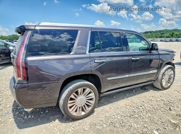 1GYS4DKJ7GR177364 2016 CADILLAC ESCALADE Gray Trasero derecho