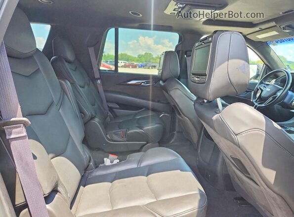1GYS4DKJ7GR177364 2016 CADILLAC ESCALADE Gray Vista interior trasera