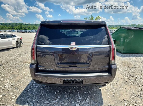 1GYS4DKJ7GR177364 2016 CADILLAC ESCALADE Gray Vista trasera