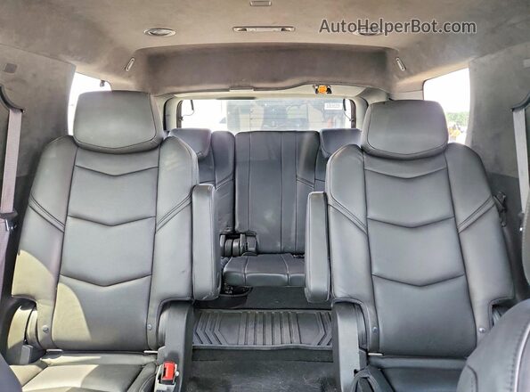 1GYS4DKJ7GR177364 2016 CADILLAC ESCALADE Gray Vista de los asientos traseros
