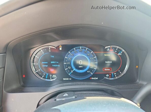 1GYS4DKJ7GR177364 2016 CADILLAC ESCALADE Gray Vista del cuadro de instrumentos