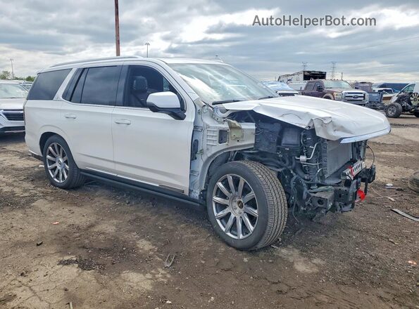 1GYS4DKL3MR319626 2021 CADILLAC ESCALADE White Передня права чверть