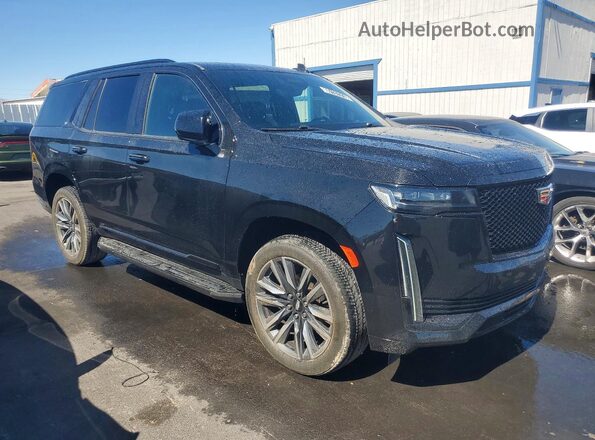 1GYS4EKL3PR545322 2023 CADILLAC ESCALADE Черный Передняя правая четверть