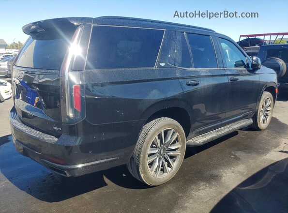 1GYS4EKL3PR545322 2023 CADILLAC ESCALADE Черный Задняя правая четверть