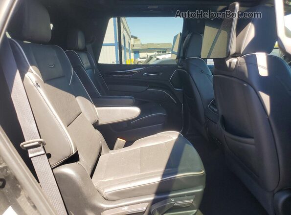 1GYS4EKL3PR545322 2023 CADILLAC ESCALADE Черный Вид задней части салона