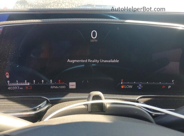 1GYS4EKL3PR545322 2023 CADILLAC ESCALADE Черный Вид щитка приборов