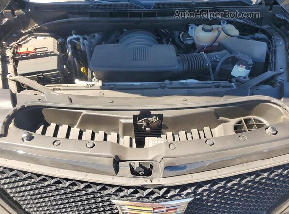 1GYS4EKL3PR545322 2023 CADILLAC ESCALADE Черный Вид подкапотного пространства
