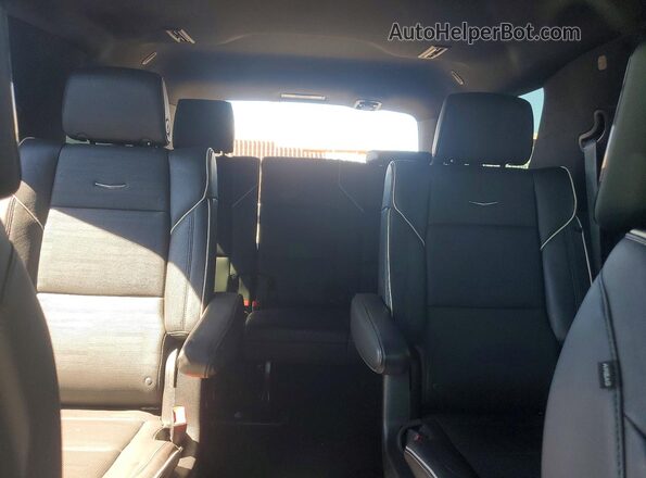 1GYS4EKL3PR545322 2023 CADILLAC ESCALADE Черный Вид задних сидений