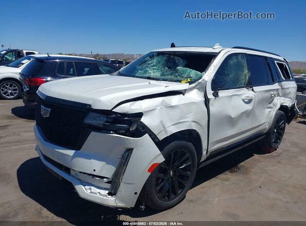 1GYS4FKL2PR286974 2023 CADILLAC ESCALADE White წინა ხედი