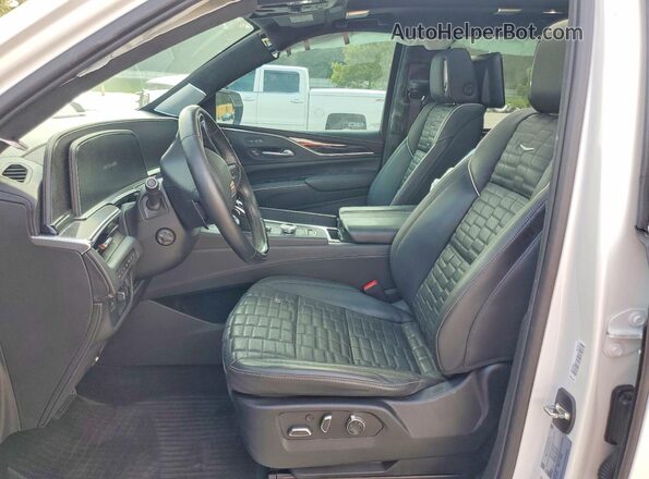 1GYS4GKL4PR227737 2023 CADILLAC ESCALADE White Front interior view