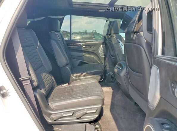 1GYS4GKL4PR227737 2023 CADILLAC ESCALADE White Rear interior view