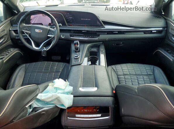 1GYS4GKL4PR227737 2023 CADILLAC ESCALADE White Dashboard view