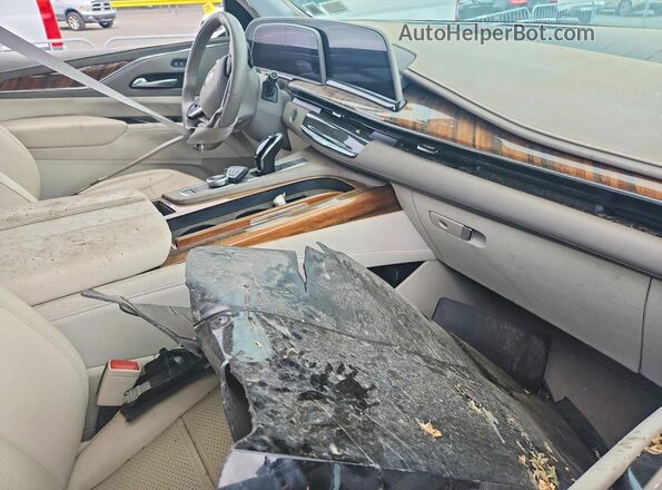 1GYS4GKL7RR419415 2024 CADILLAC ESCALADE Black Вид панелі приладів