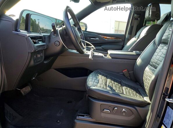 1GYS4GKL9RR269159 2024 CADILLAC ESCALADE Black Vista interior delantera