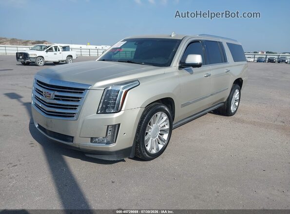1GYS4KKJ7GR201201 2016 CADILLAC ESCALADE Champagne Front left
