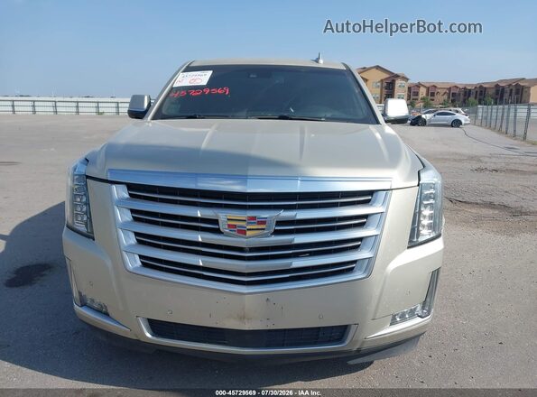 1GYS4KKJ7GR201201 2016 CADILLAC ESCALADE Champagne Front view
