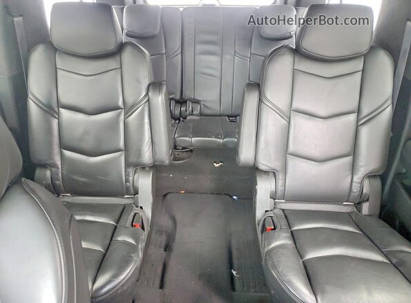 1GYS4KKJ7GR432907 2016 CADILLAC ESCALADE Черный Вид задних сидений