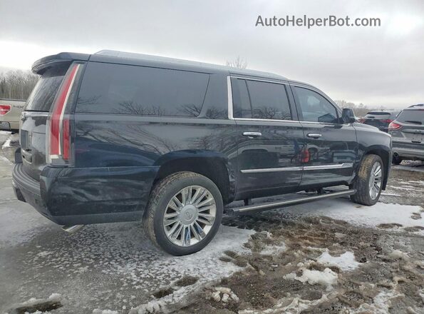 1GYS4KKJ7GR432907 2016 CADILLAC ESCALADE Черный Задняя правая четверть