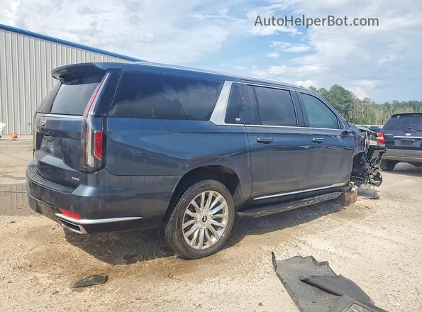 1GYS4KKL3MR426440 2021 CADILLAC ESCALADE Blue Հետևի աջ