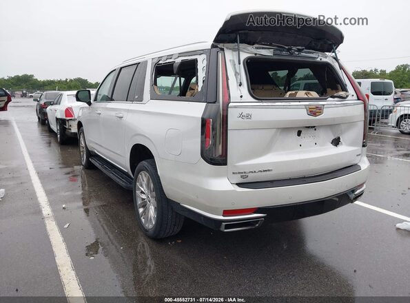 1GYS4KKL4PR434647 2023 CADILLAC ESCALADE White Задня ліва чверть