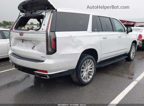 1GYS4KKL4PR434647 2023 CADILLAC ESCALADE White Задня права чверть