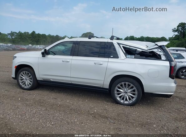 1GYS4LKL8PR446550 2023 CADILLAC ESCALADE White 360 interior view