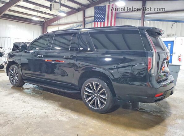 1GYS4NKL1PR180946 2023 CADILLAC ESCALADE Black Tył lewy