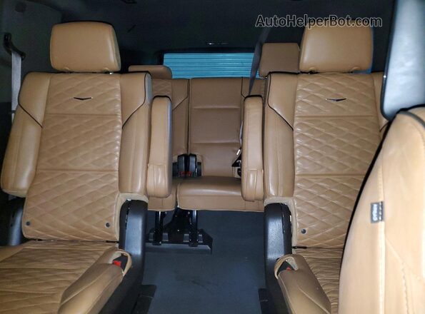1GYS4NKL1PR180946 2023 CADILLAC ESCALADE Black Widok tylnych siedzeń