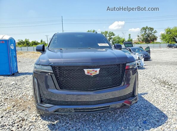 1GYS4NKL7PR263880 2023 CADILLAC ESCALADE Black Դիմացի տեսք
