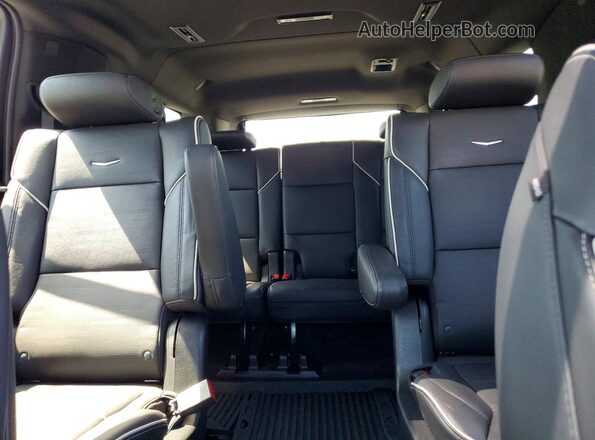 1GYS4NKL7PR263880 2023 CADILLAC ESCALADE Black Հետևի նստատեղերի տեսք