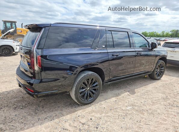 1GYS4PKL7RR286459 2024 CADILLAC ESCALADE Blue Задня права чверть
