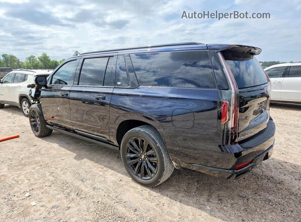 1GYS4PKL7RR286459 2024 CADILLAC ESCALADE Blue Задня ліва чверть
