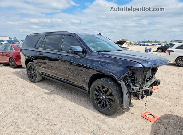 1GYS4PKL7RR286459 2024 CADILLAC ESCALADE Blue Передня права чверть