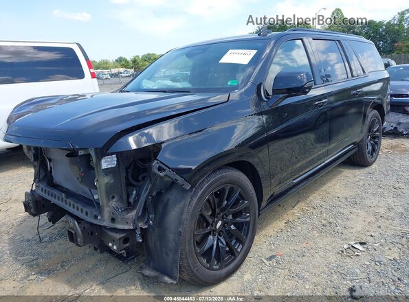 1GYS4PKLXPR394460 2023 CADILLAC ESCALADE Черный Передняя левая четверть