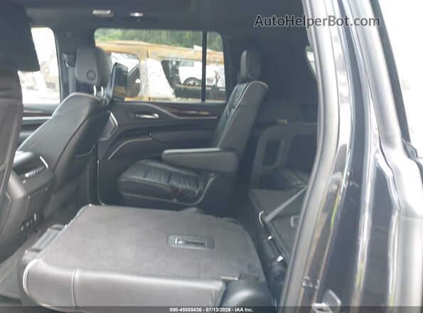 1GYS4RKL9PR178885 2023 CADILLAC ESCALADE Black Widok naklejki z numerem VIN