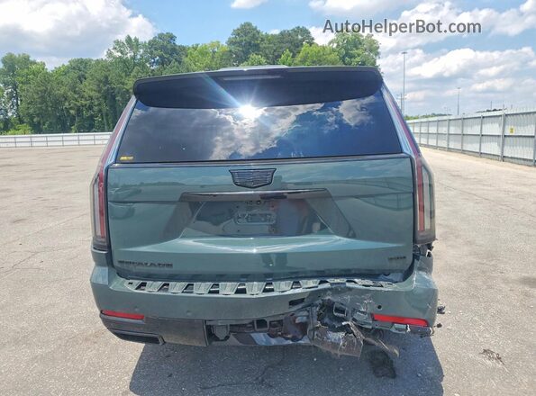 1GYS9BRL8SR407774 2025 CADILLAC ESCALADE Green უკანა ხედი