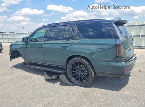 1GYS9BRL8SR407774 2025 CADILLAC ESCALADE Green უკანა მარცხენა