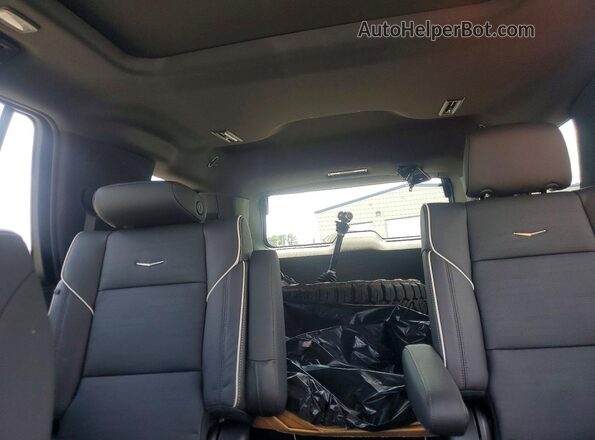 1GYS9BRL8SR407774 2025 CADILLAC ESCALADE Green უკანა სავარძლების ხედი