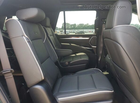 1GYS9BRL8SR407774 2025 CADILLAC ESCALADE Green უკანა სალონის ხედი
