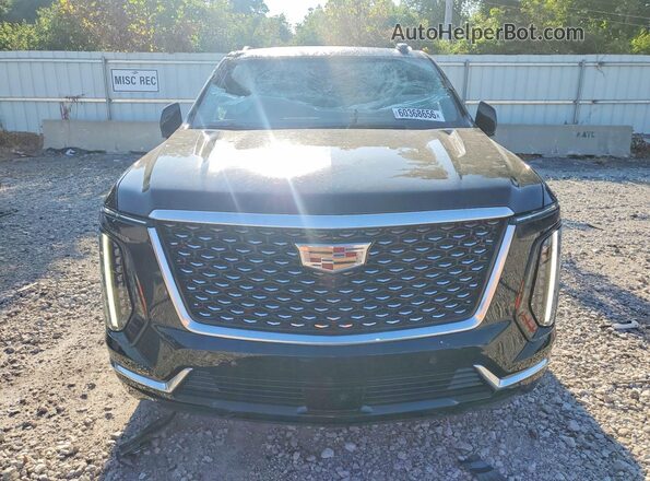 1GYS9CRL9SR171237 2025 CADILLAC ESCALADE Black Widok z przodu
