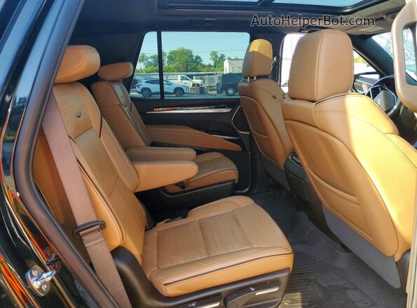 1GYS9CRL9SR171237 2025 CADILLAC ESCALADE Black Widok tylnych siedzeń