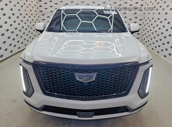 1GYS9FRL6SR382977 2025 CADILLAC ESCALADE White Вид спереду