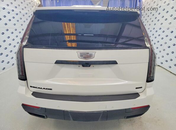 1GYS9FRL6SR382977 2025 CADILLAC ESCALADE White Вид ззаду