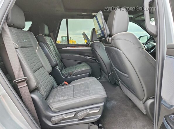 1GYS9GRL4SR273049 2025 CADILLAC ESCALADE Gray Rear interior view
